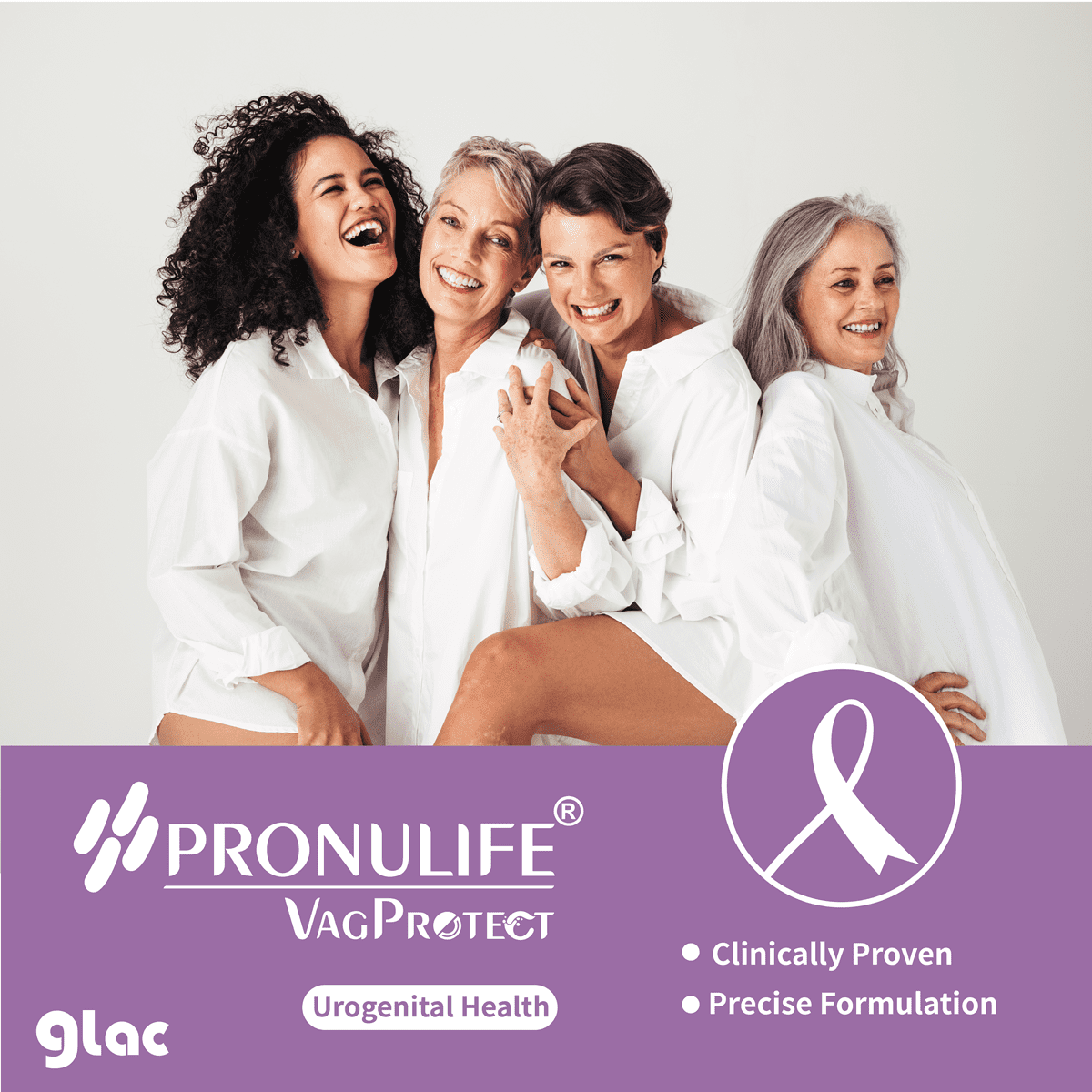Glac PRONULIFE® VagProtect- Clinically proven Probiotic blend for Feminine Intimate Care