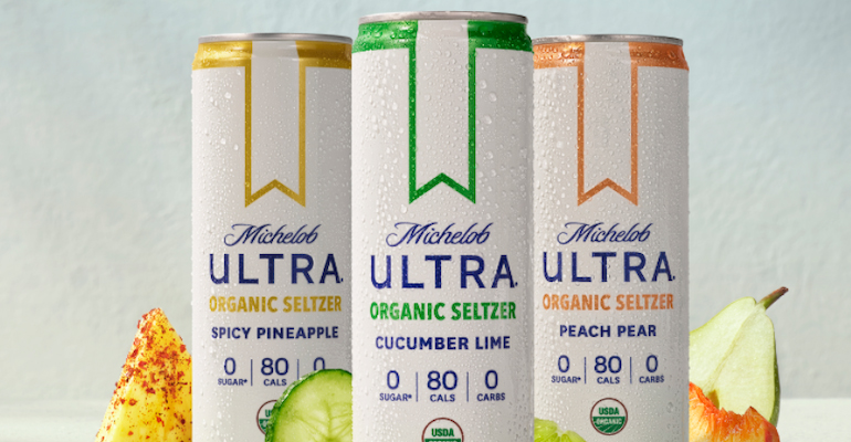 AB InBev launches organic seltzer under Michelob Ultra brand
