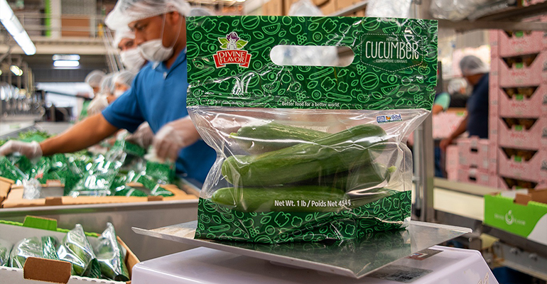 New-tech standing pouches cut fresh food waste