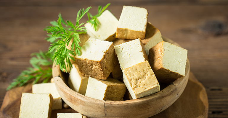 Pea-based tofu offers another alternative for plant-based protein
