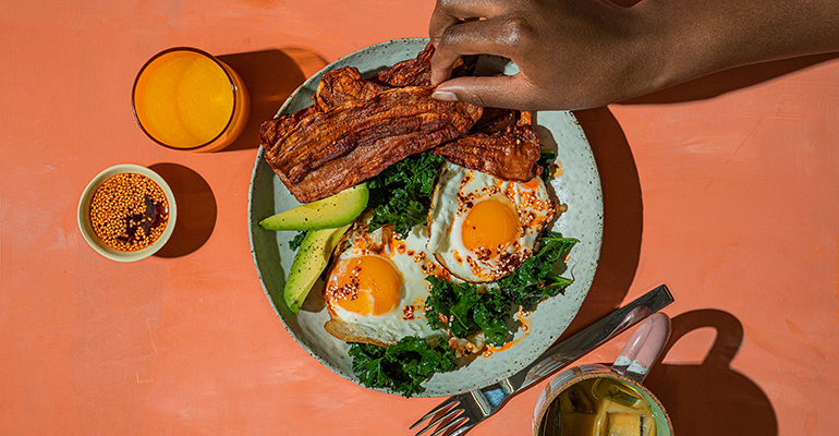 Plant-based bacon alternative raises $40M