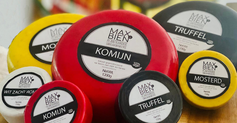 World’s first waxed vegan cheese wheels launch in Netherlands