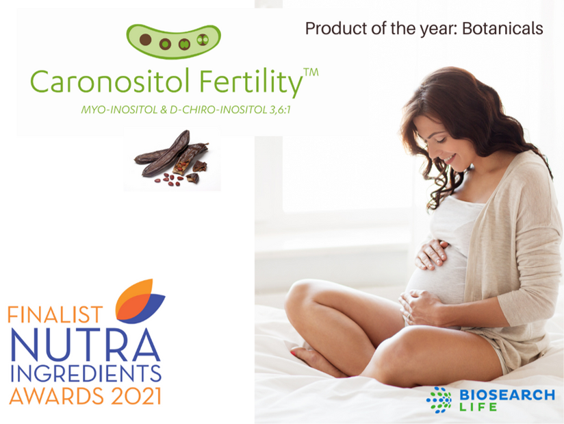 CARONOSITOL FERTILITY FINALIST IN NUTRAINGREDIENTS AWARDS 2021!!