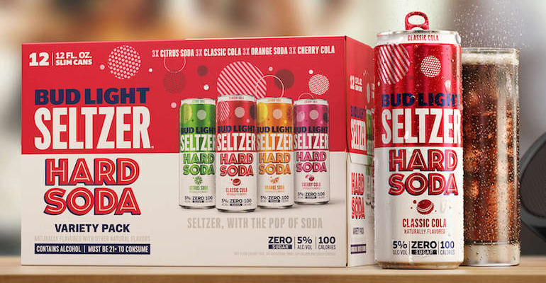 Anheuser-Busch adds hard soda to its portfolio