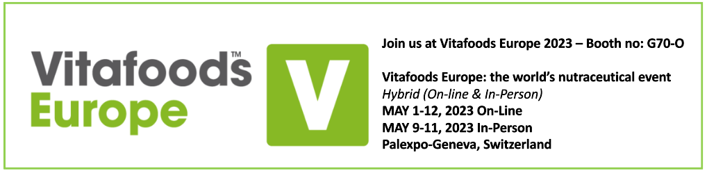 Vitafoods Europe 2023