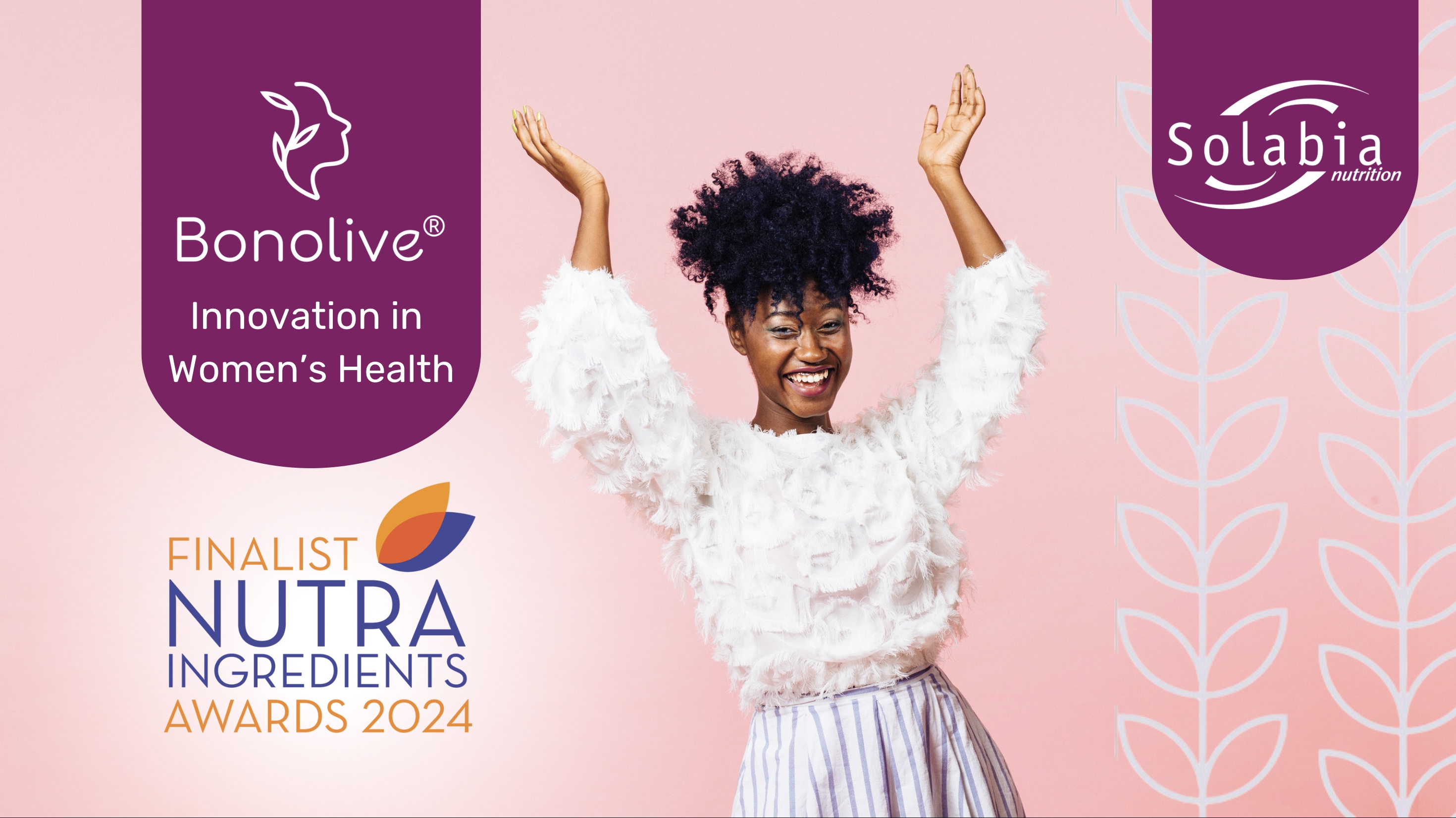 Bonolive® is selected as a finalist for Innovations in Women’s Health NutraIngredients Award!