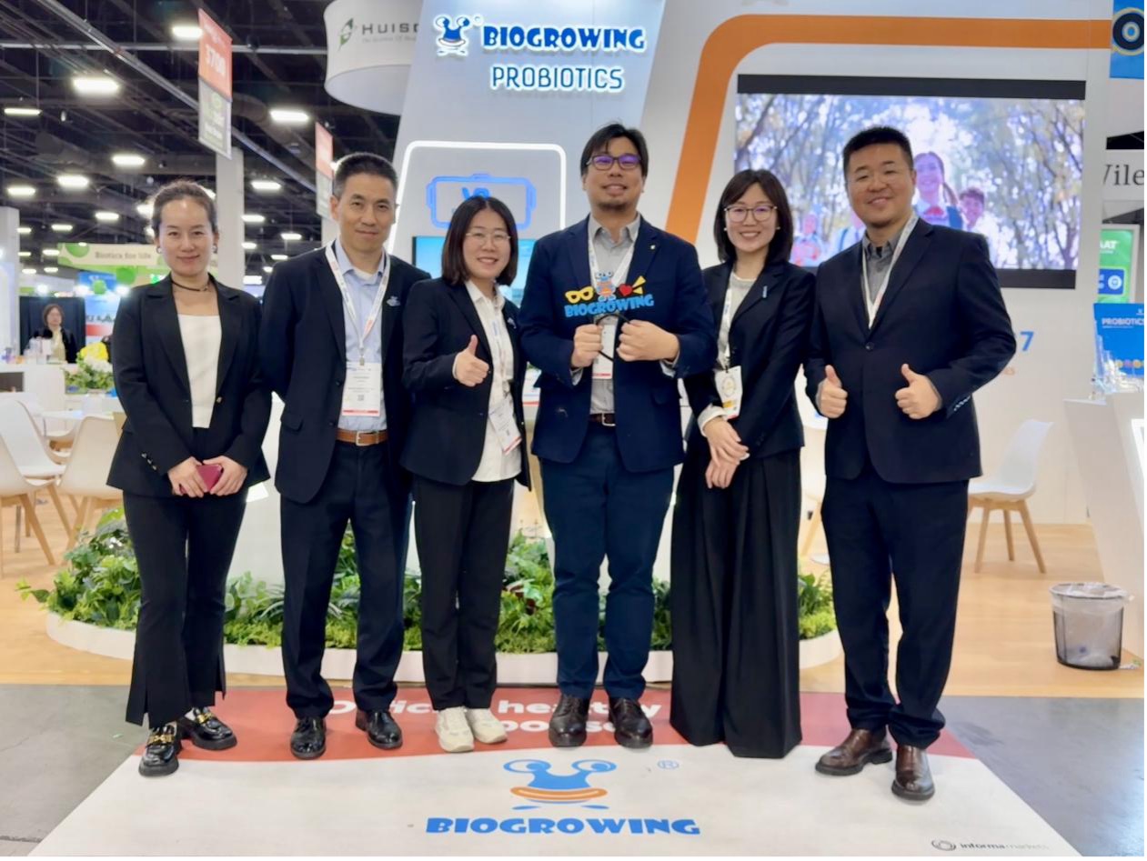 BioGrowing Showcases Natural Probiotic Products at SupplySide West in the USA