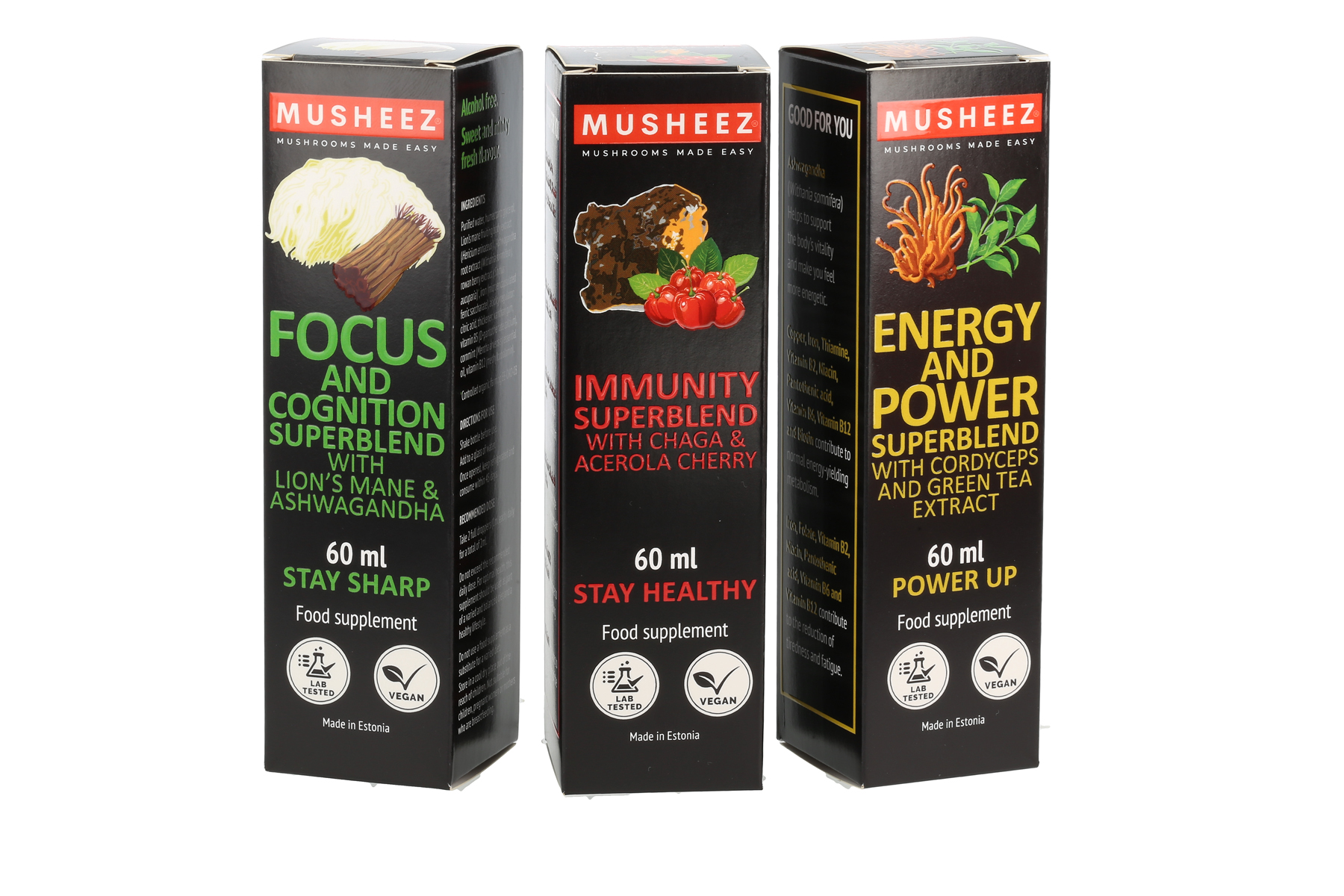 The Wait Is Over: MUSHEEZ® Immunity, Energy & Focus Blends Are Here
