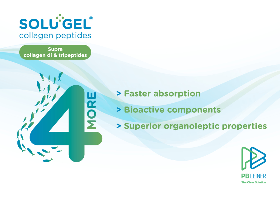 Explore SOLUGEL® Supra: Collagen peptides that are absorbed four  times faster
