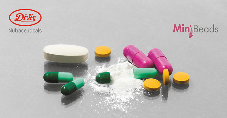 Divi’s MiniBeads: Micro-encapsulated ingredients for fine powders