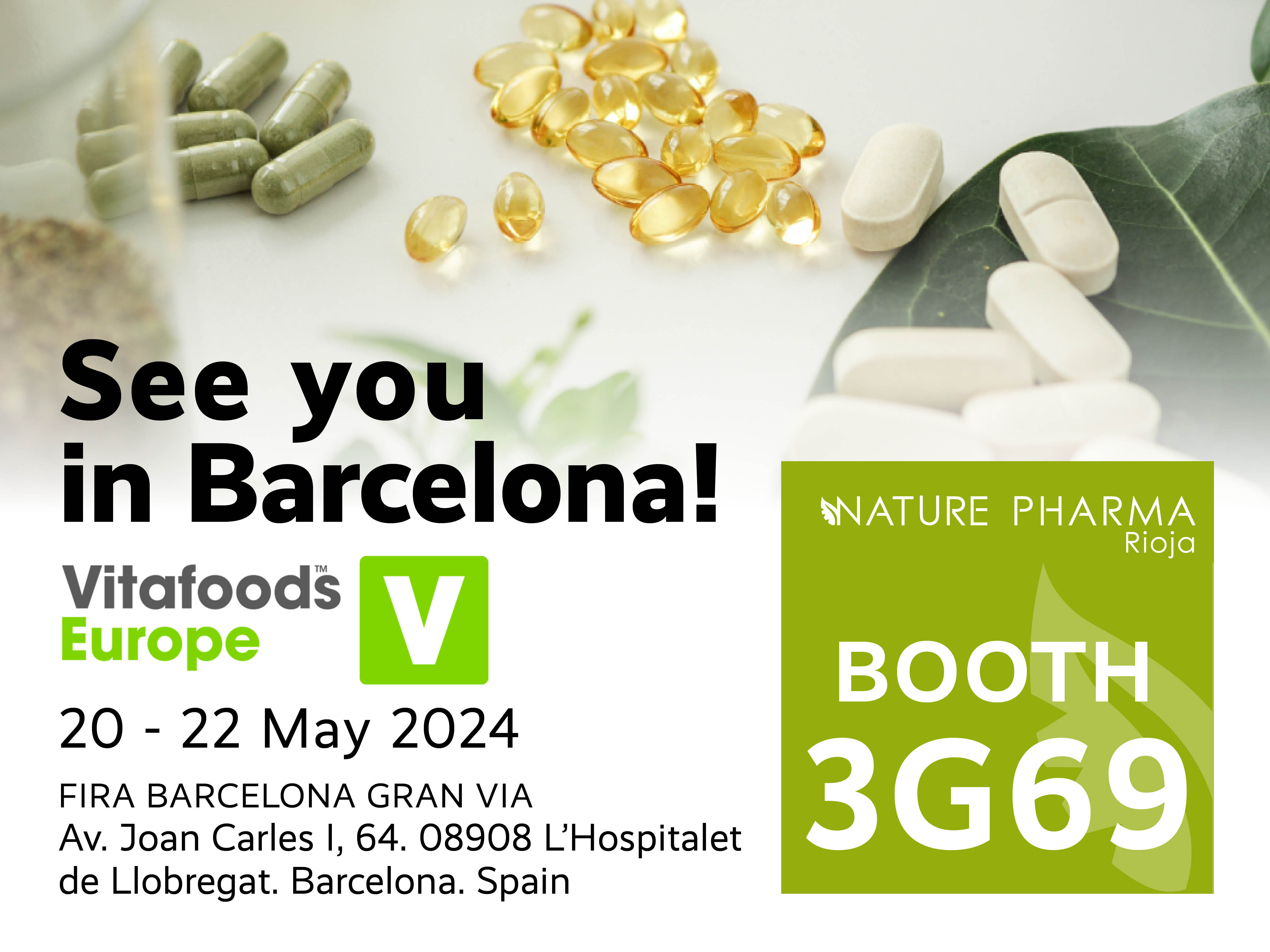 Rioja Nature Pharma awaits you in Barcelona