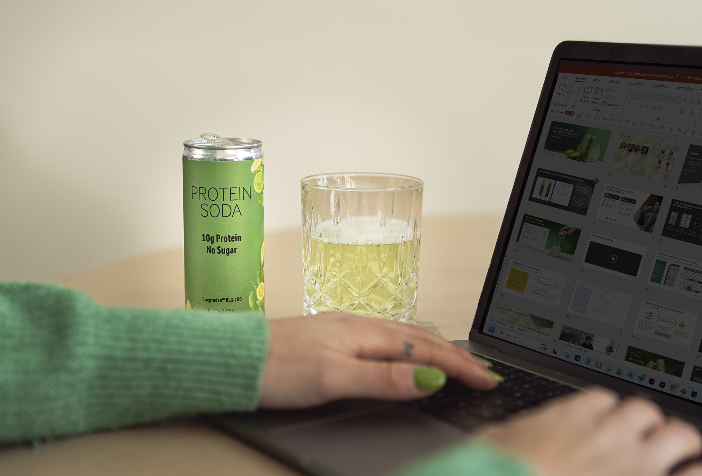 Protein sodas for a healthier craving