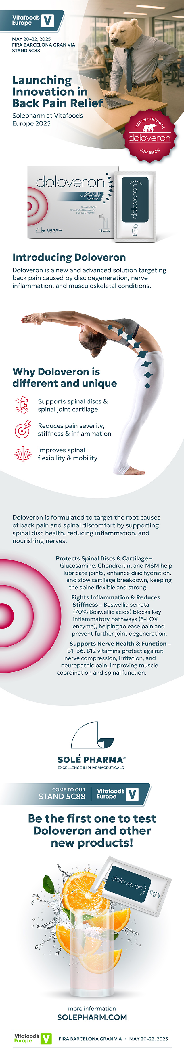 Doloveron® for musculoskeletal system support