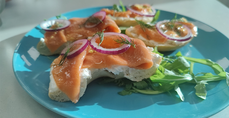 Sustainability meets functionality in spirulina-based smoked salmon analogue