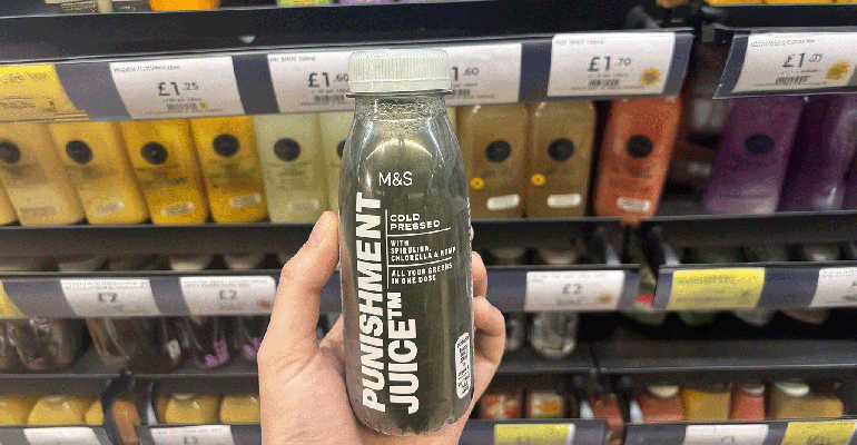 Punishment Juice: M&S criticised over ‘irresponsible’ marketing