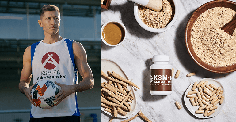 Robert Lewandowski named Global Brand Ambassador for KSM-66 Ashwagandha