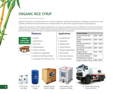 Organic Rice Syrup