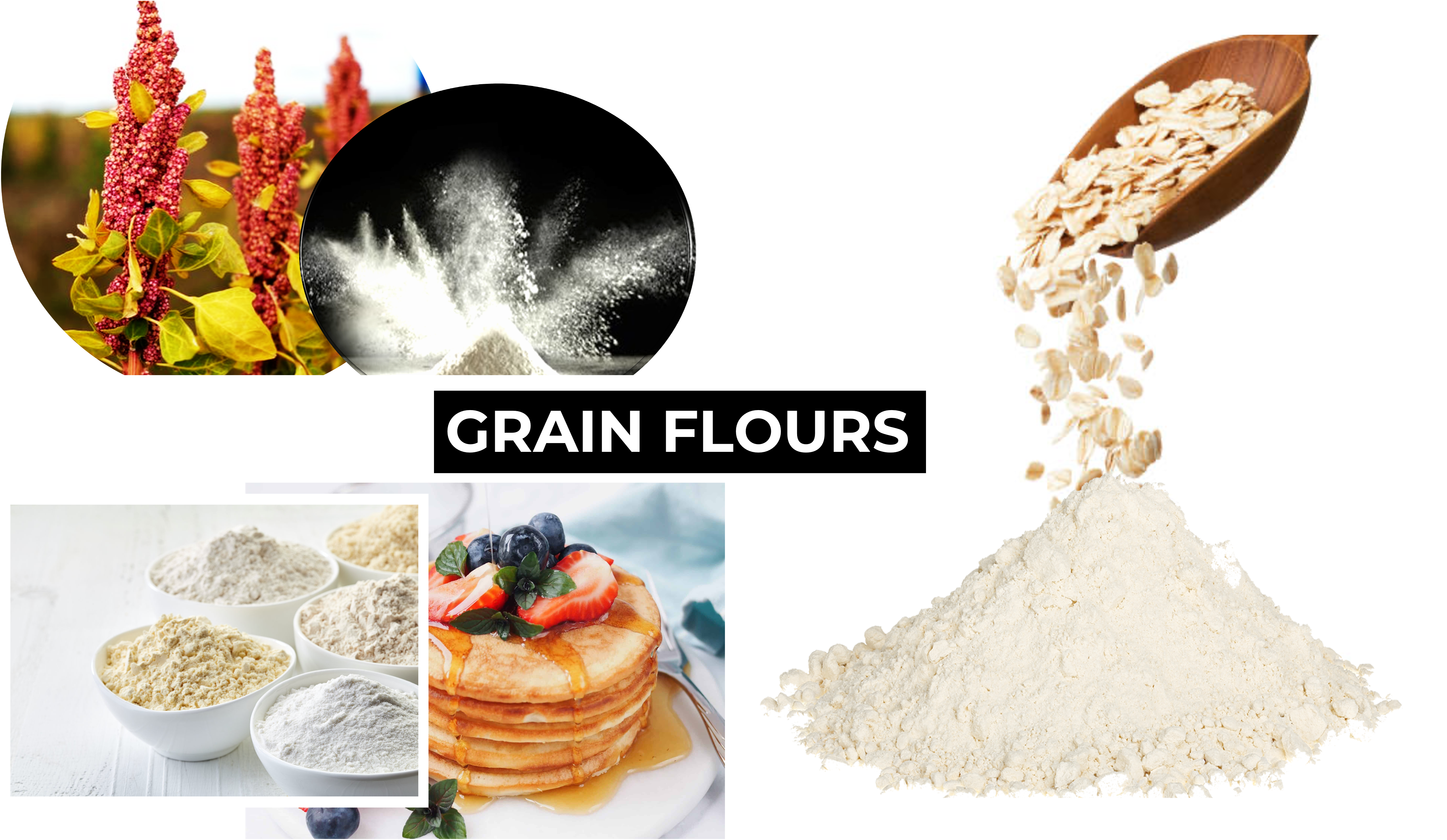 Grain flours