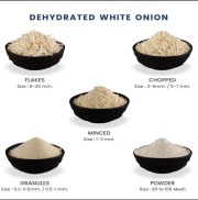 Dehydrated White Onion