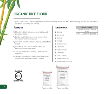 ORGANIC RICE FLOUR