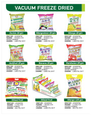 Freeze Dried Fruits - Thai Ao Chi Brand