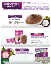 Freeze Dried Mangosteen rind powder