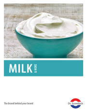 Milk&More:                          Powdered milk specialities