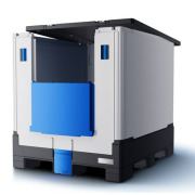 HOREN 1000L Folding Liquid IBC IF1040/OF1040