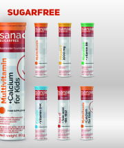 Sugarfree line effervescent tablets