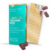 Healthy Skin Collagen VitaBites + Co-enzyme Q10, Hyaluronic Acid, Vitamin C PRIVATE LABEL
