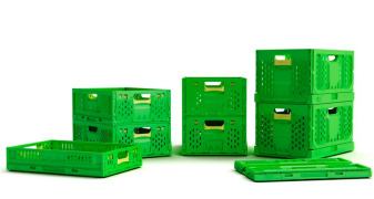 HOREN Reusable Plastic Crates for the fruits and vegetables