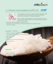 1, 3-dioleoyl-2-palmitoy|glycerol (OPO) Oil