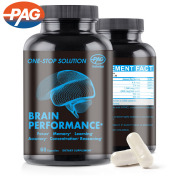 Memory Concentration Learning Accuracy Reasoning B6 Nootropic Brain Support Supplement Manufacturer Brain Vitamina B12 Capsule