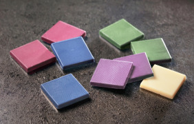 Colorful chocolates