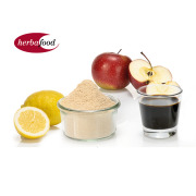 Fruit fibers and apple extracts