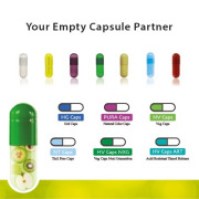 Empty Hard Gelatin and HPMC Vegetarian Capsules