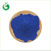 Blue spirulina powder