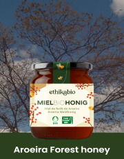 Aroeira Forest HONEY - Organic BIO SUISSE and FAIR TRADE - high level of phenolic compounds - 100% residue-free