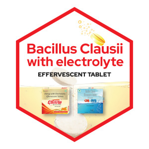 Bacillus Clausii with Electrolytes Effervescent Tablets