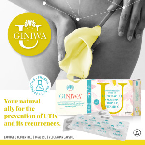 Giniwa U: Pharmaceutical probiotic formula for UTI's prevention and their recurrences.