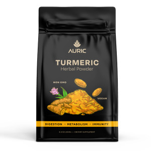 Auric Turmeric Herbal Powder – Pure Wellness in Every Spoon