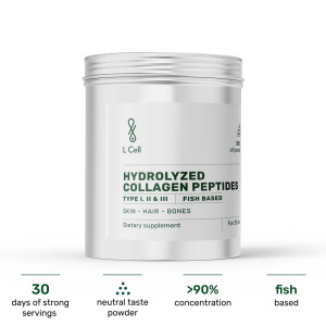 Marine Collagen Peptides 300g (30 days, >90% purity), hydrolyzed