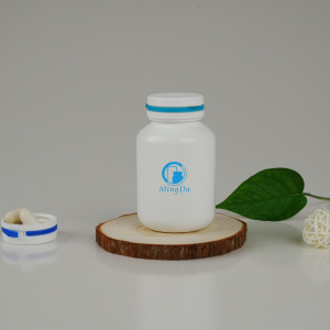 HDPE Healthcare Supplement Container Hot Sale Empty Plastic Pill Pharmaceutical Capsule Medicine Vitamin Bottle With Screw Lid