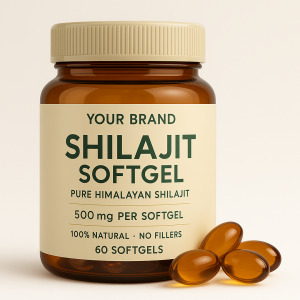 Himalayan Shilajit Softgels – Authentic Resin Extract | Daily Detox & Energy | 100% Natural, GMP Certified