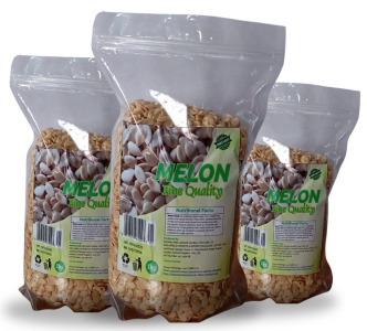 Whole Fresh Melon (Egusi Seeds) Hand Peeled