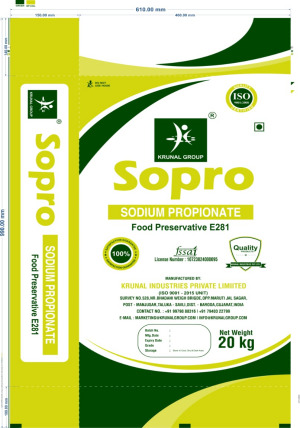 PROPIONATE: - ; CALCIUM PROPIONATE; SODIUM PROPIONATE; POTASSIUM PROPIONATE , AMMONIUM PROPIONATE