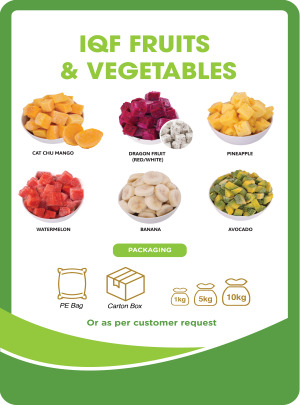 IQF (Individually Quick Frozen) Fruits