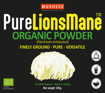 Organic PureLionsMane™ Powder (European origin)