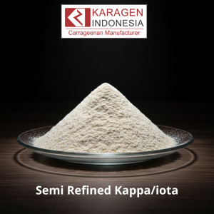 Semi refined kappa carrageenan