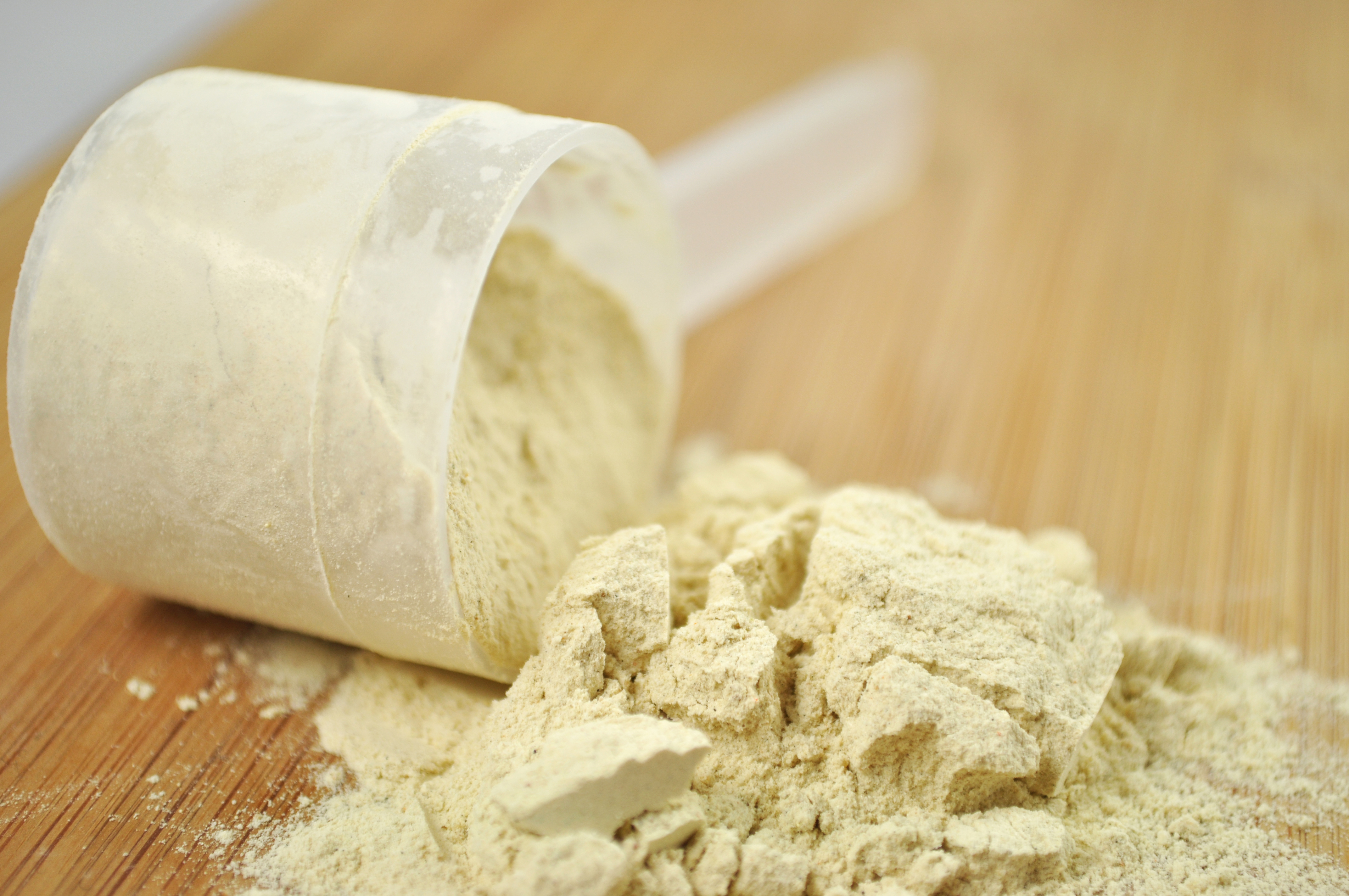 Soy protein powders